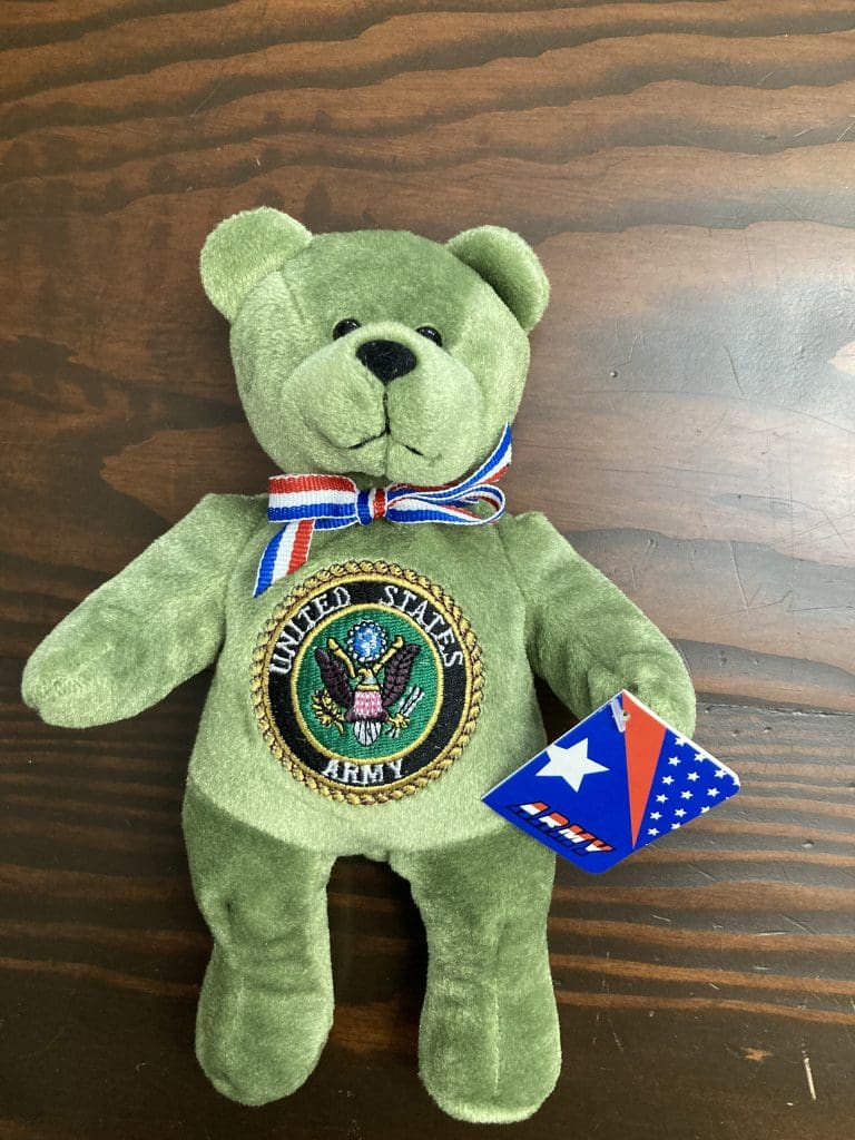US Army Stuffed Animal Bear