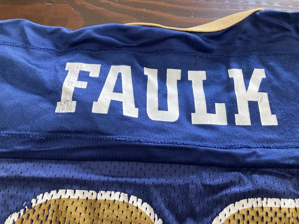 NFL Rams Faulk Jersey