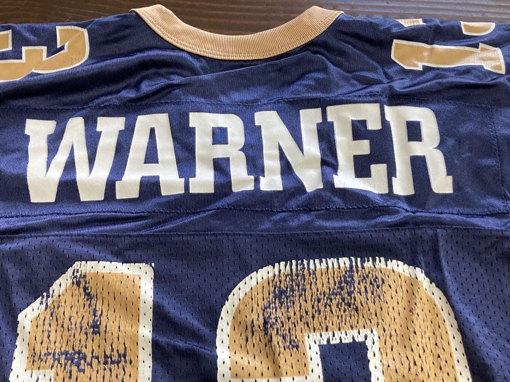 NFL Rams Warner Jersey