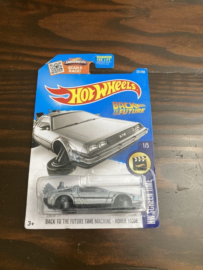 Hot Wheels DeLorean Back to the Future