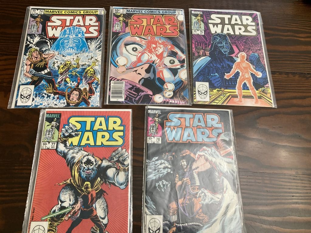 Star Wars Comic Books