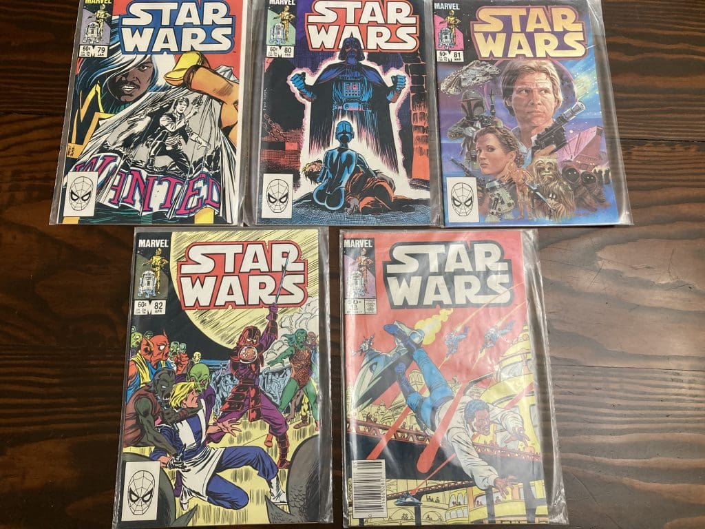 Star Wars Comic Books