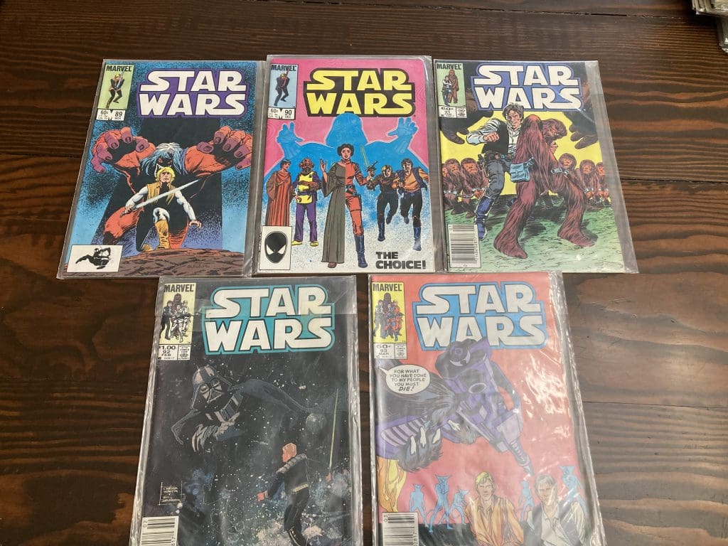 Star Wars Comic books