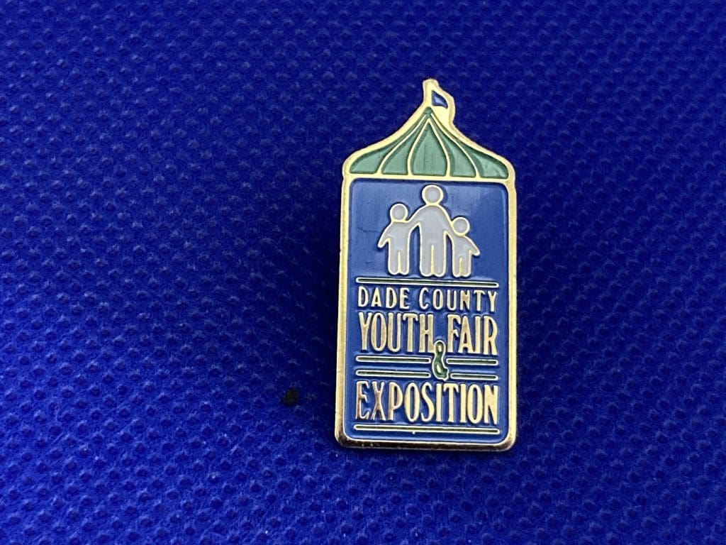 Dade County Youth Fair pin
