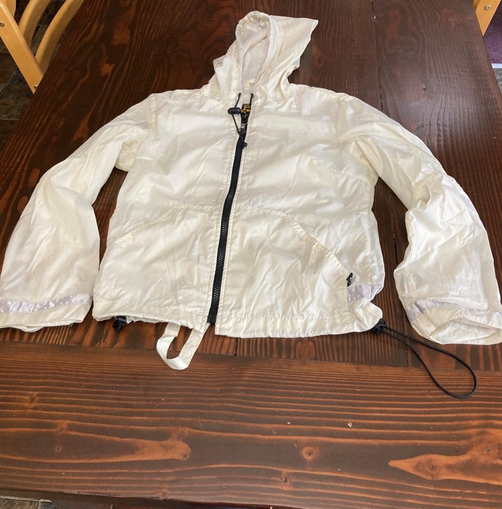 Mudd White Windbreaker