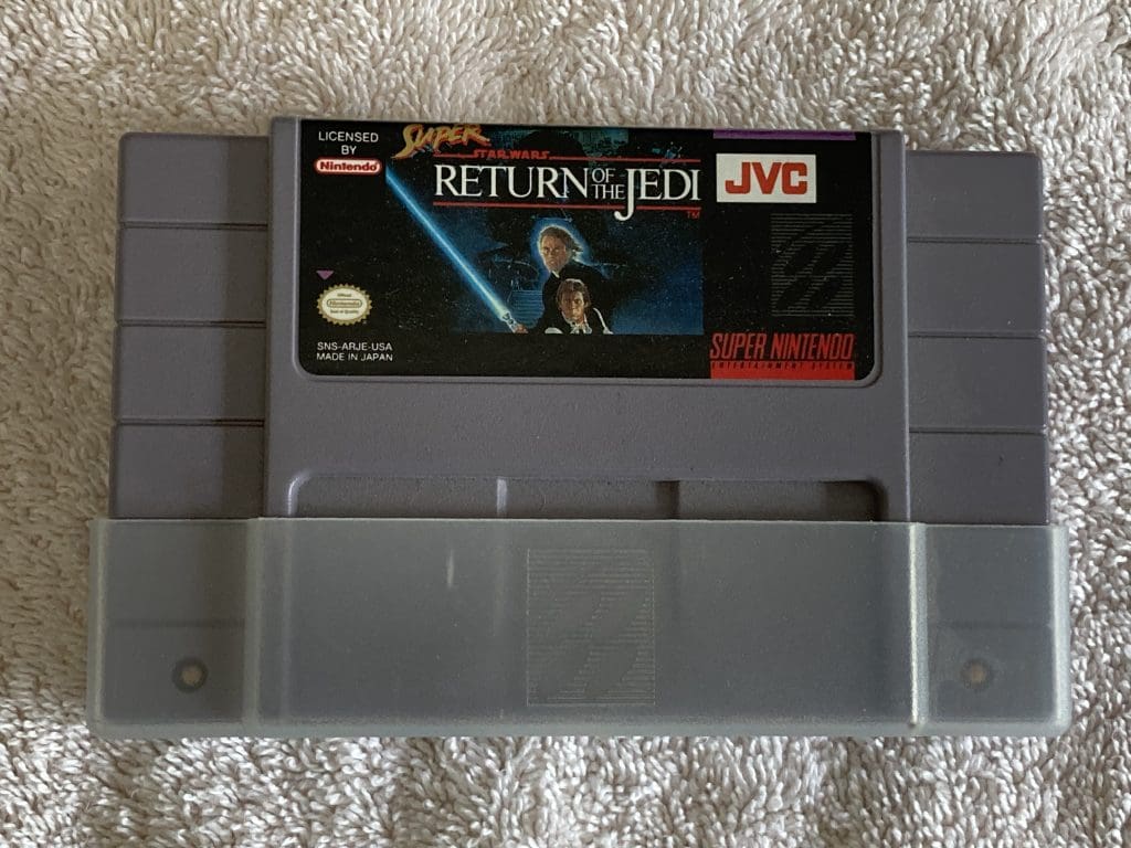 Star Wars Return of the Jedi Super Nintendo game