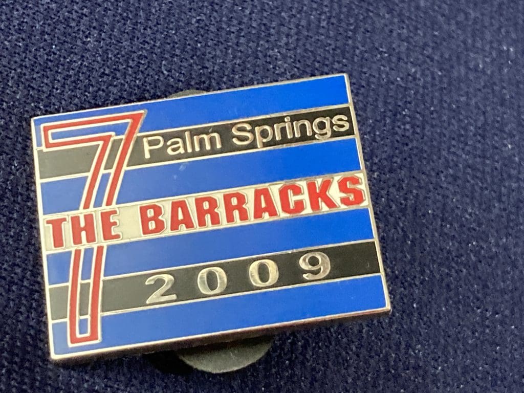 Palm Springs Barracks pin