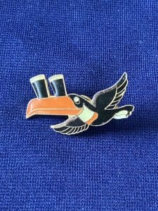 Guinness Beer on Toucan pin