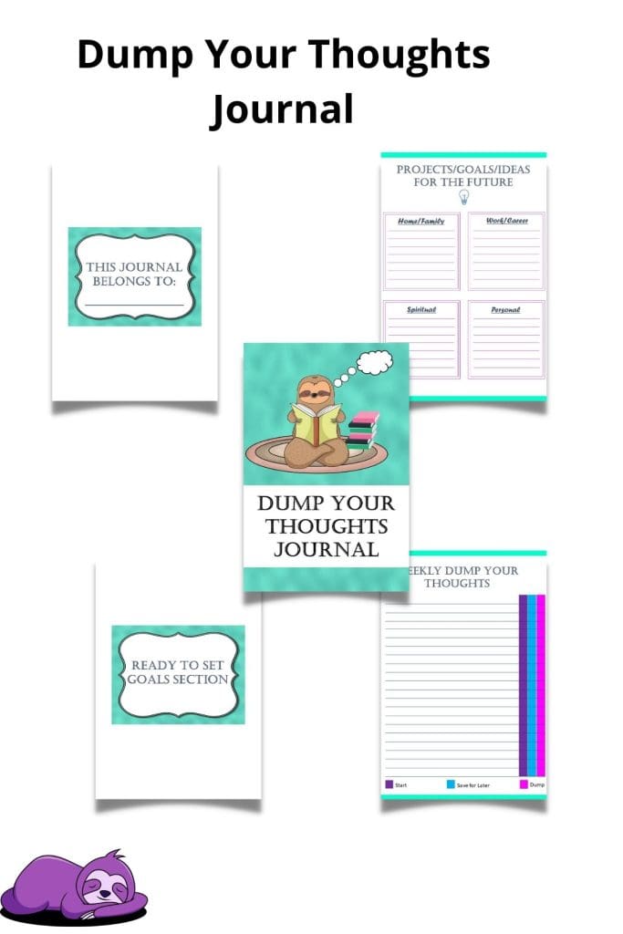 Dump Your Thoughts Journal