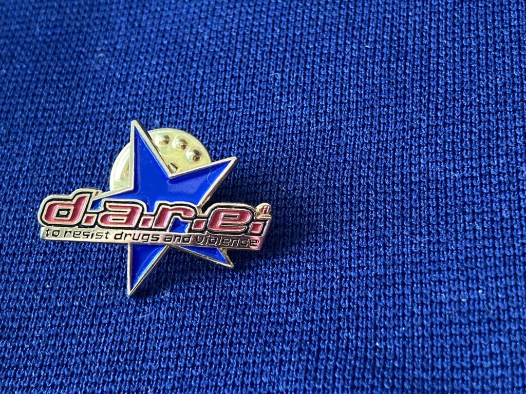 DARE Star pin
