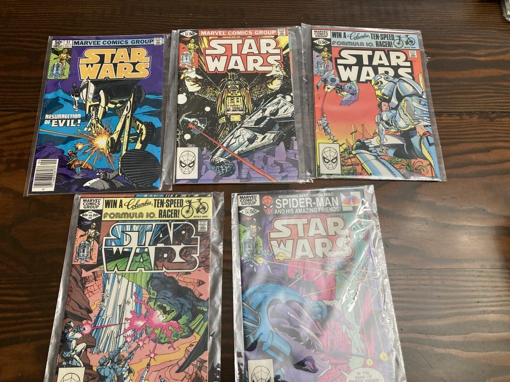 Star Wars Comic Books