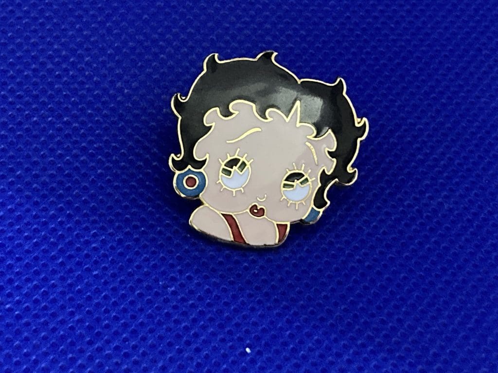 Betty Boop Head pin