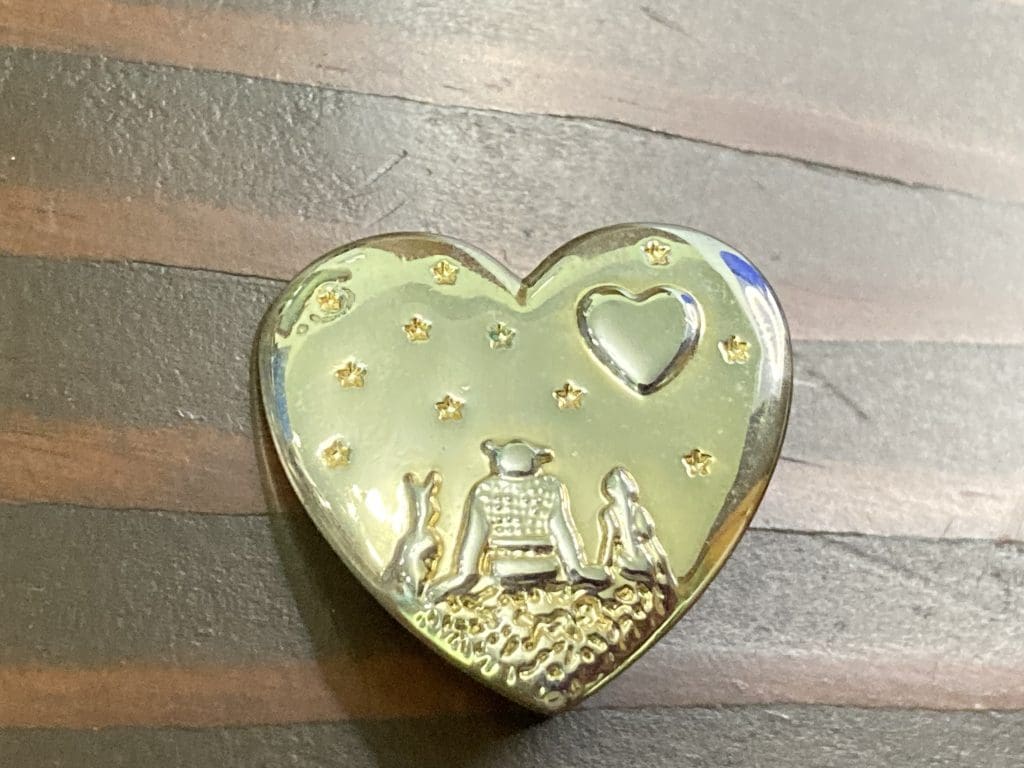 Dreamworks Shrek Heart pin