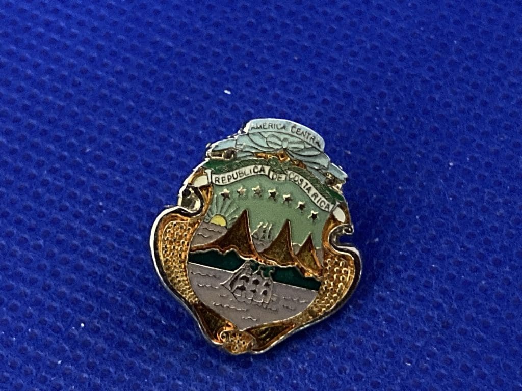 Republica de Costa Rica pin