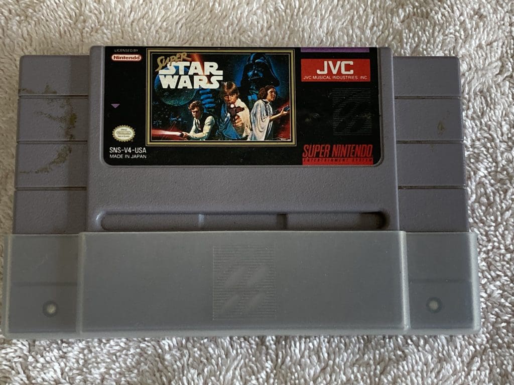 Super Star Wars JVC Super Nintendo game