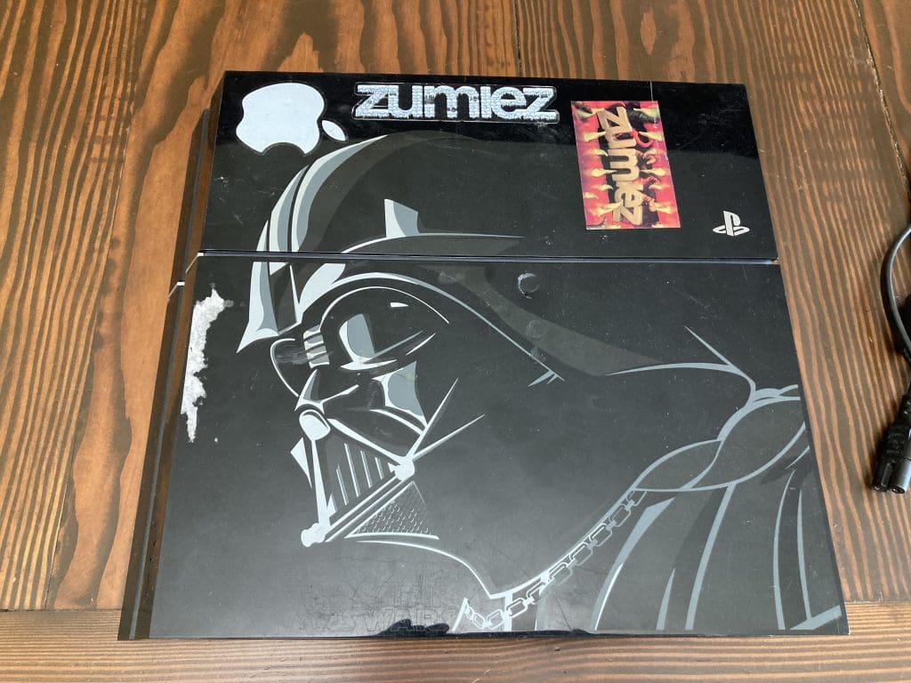 Darth Vader PS4 console