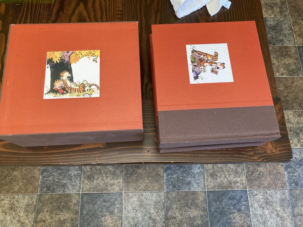 Calvin & Hobbs books box set
