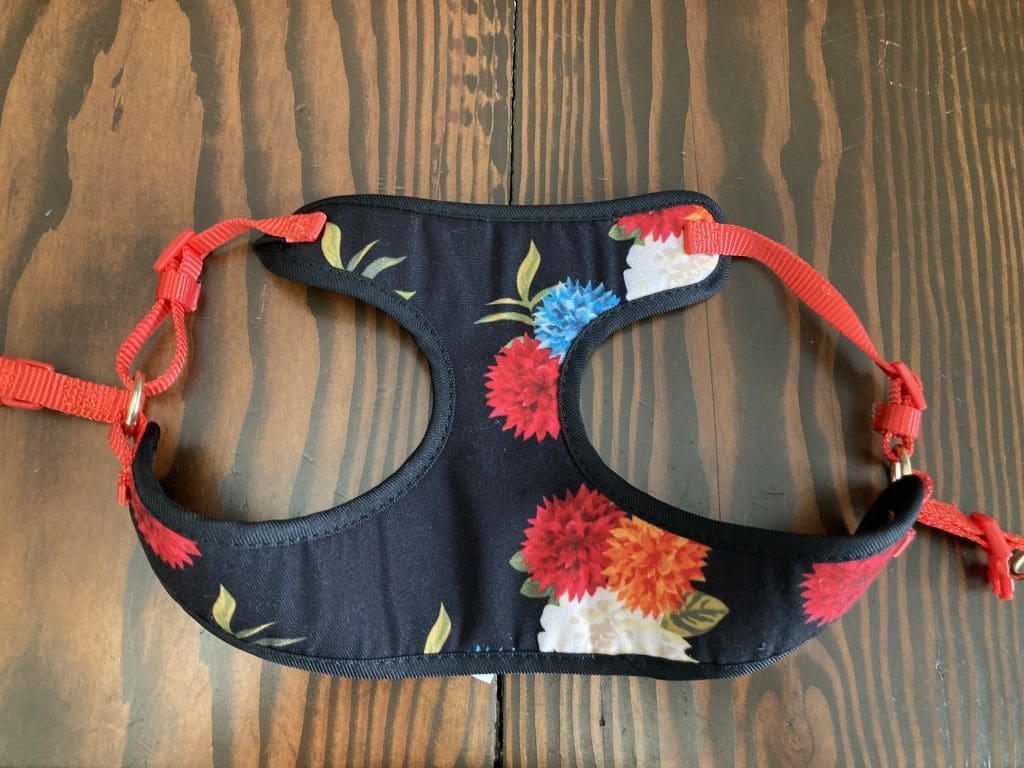 Top Paw Floral Harness XS pet