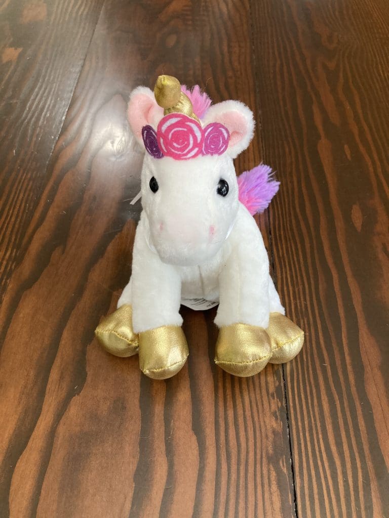 Frankford Unicorn stuffed animal - pink