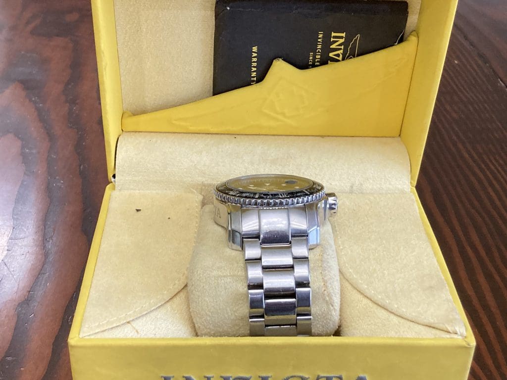 Invicta Pro Diver Watch with yellow Box
