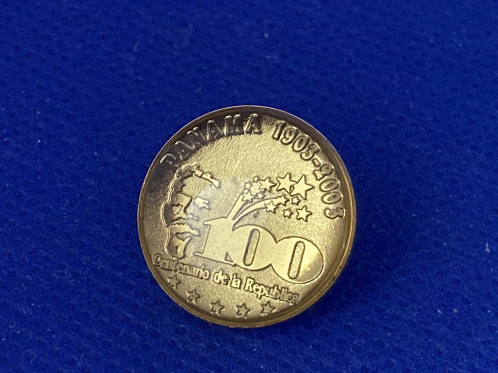 Panama 1903 2003 100 Years Centenario lapel pin