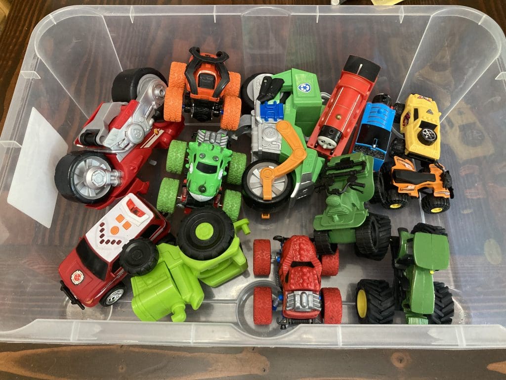 Toy Truck lot