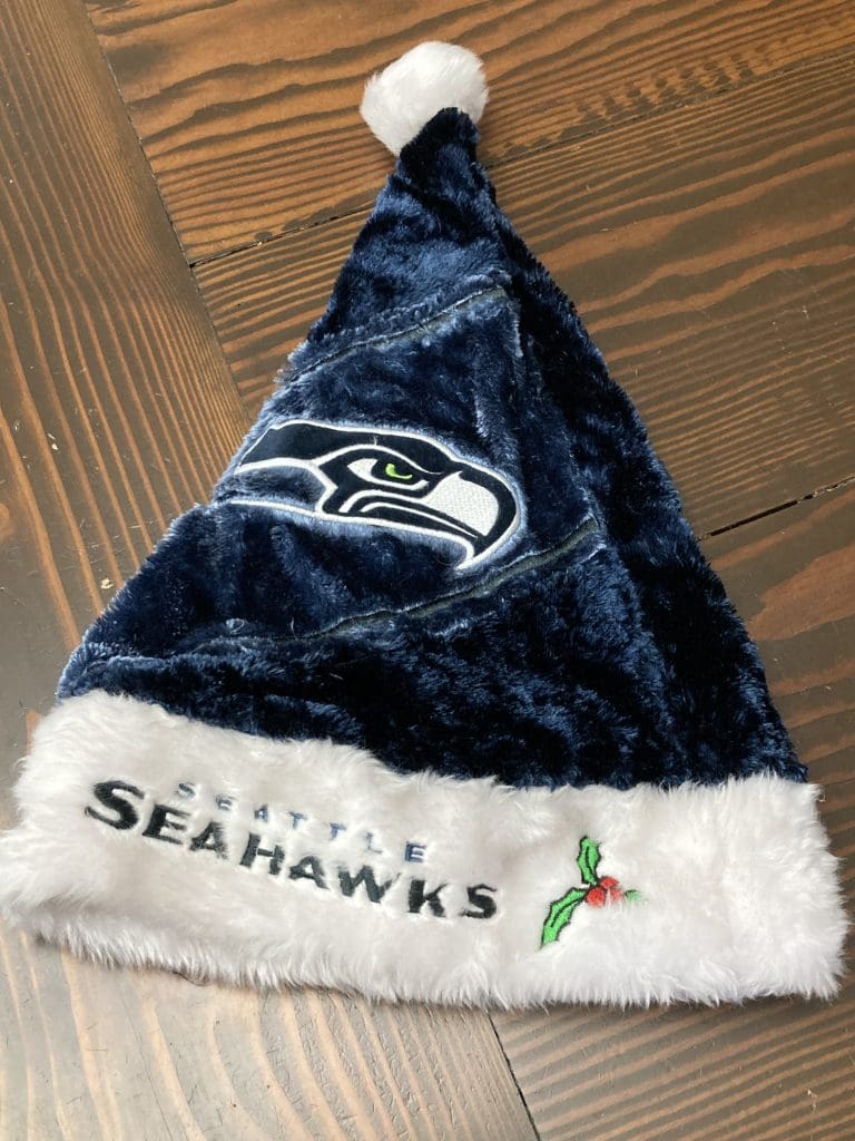 Seattle Seahawks Christmas Hat