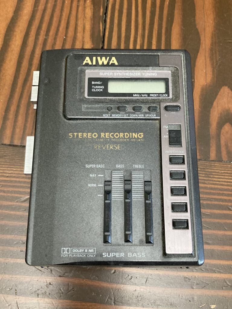 AIWA Portable Cassette Player