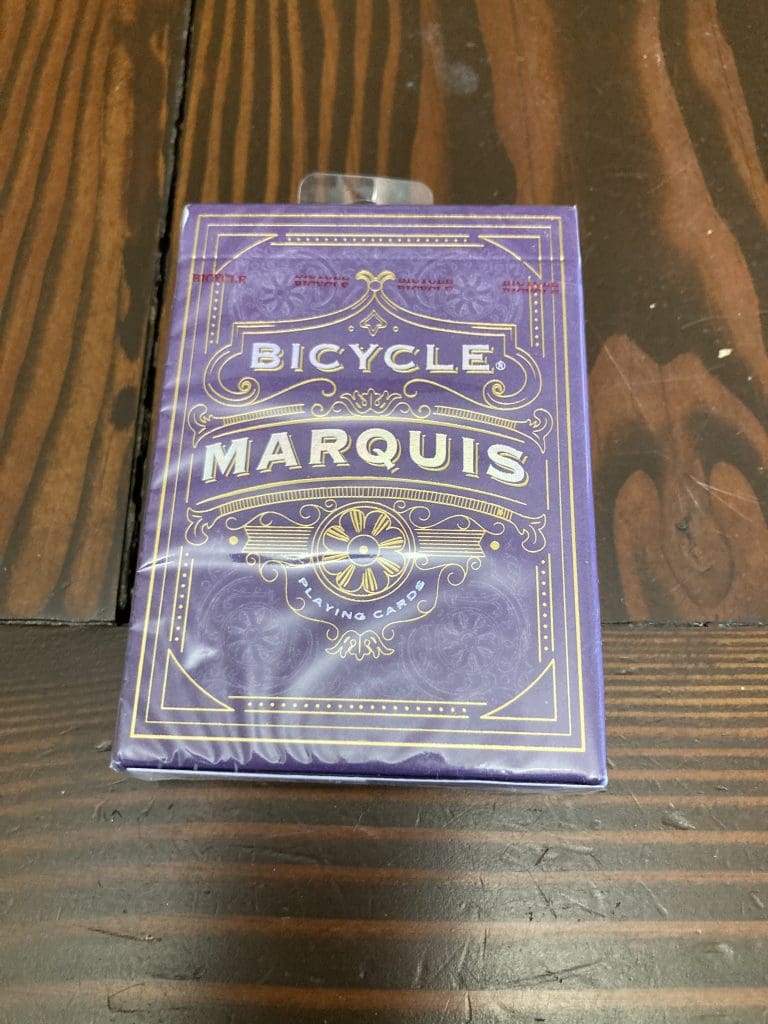 New Bicycle Marquis playing cards