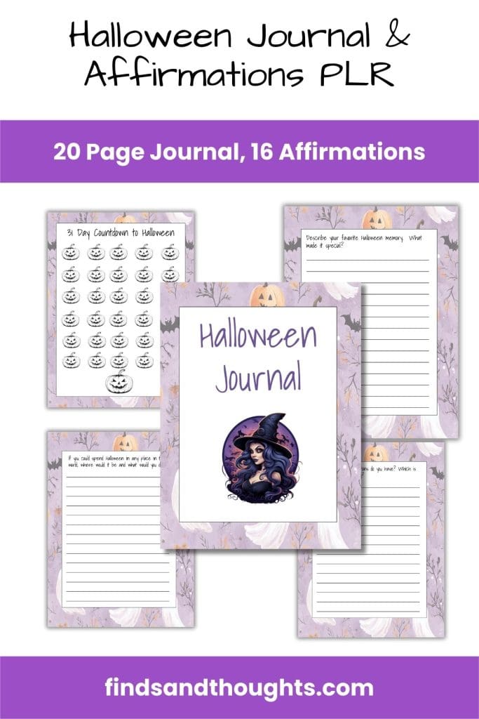 Halloween Journal cover