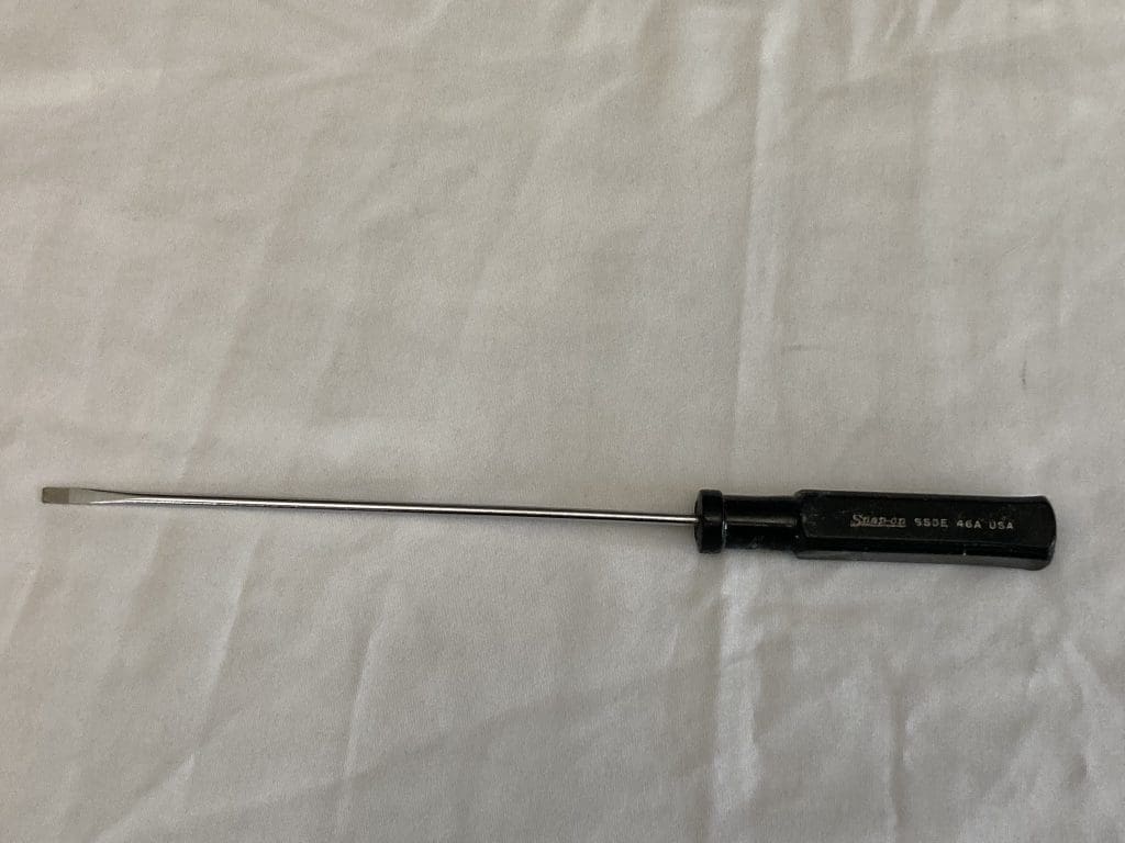 Snap On Flat Head Screwdriver