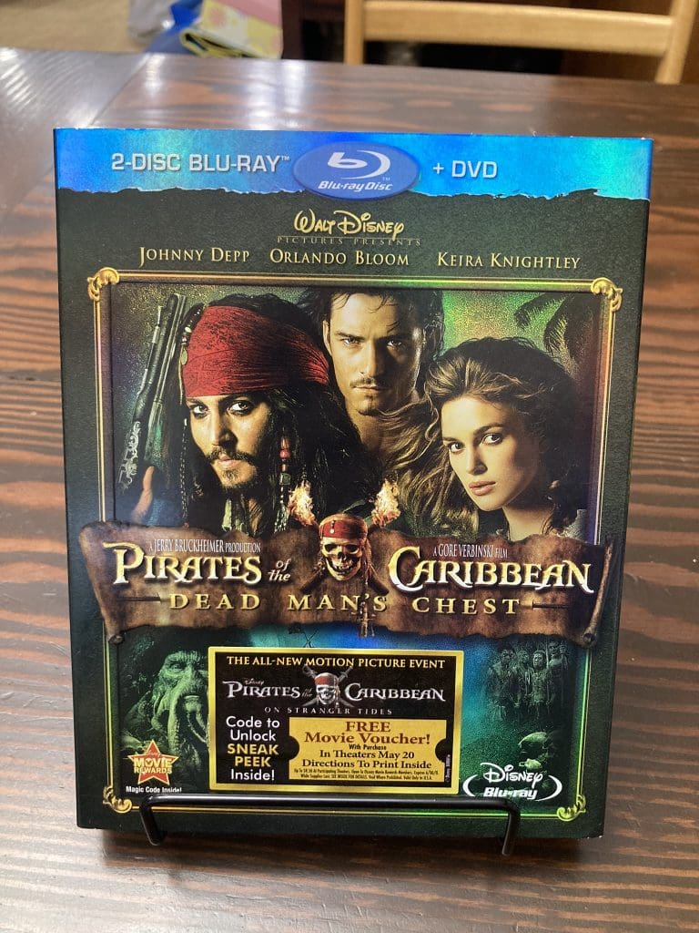 Pirates of the Caribbean Dead Man's Chest bluray