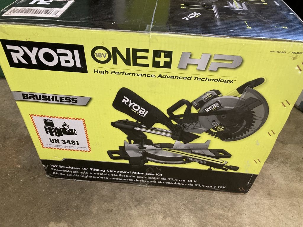 Ryobi Miter Saw Kit