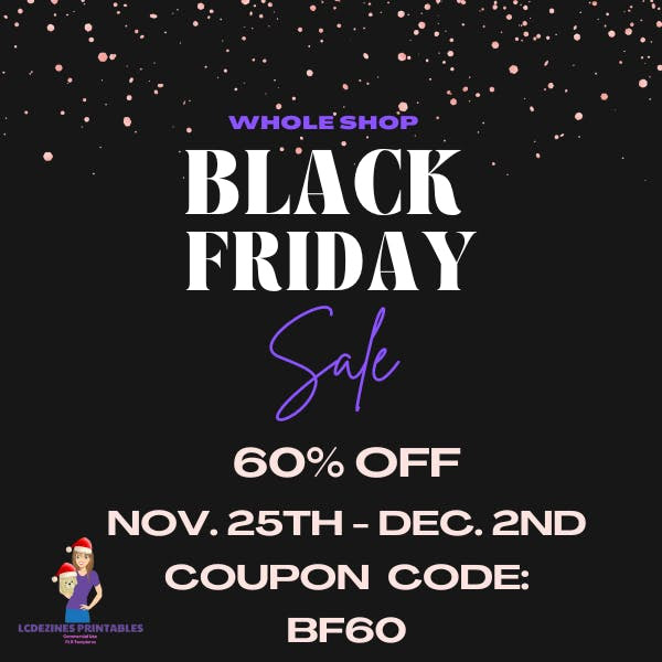 Lori Black Friday Sale