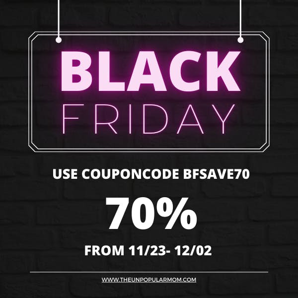 Unpopular Mom Black Friday Sale