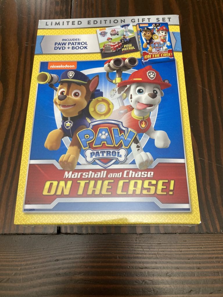 My eBay Finds for April 2025 Paw Patrol Marshall on the Case DVD & Book