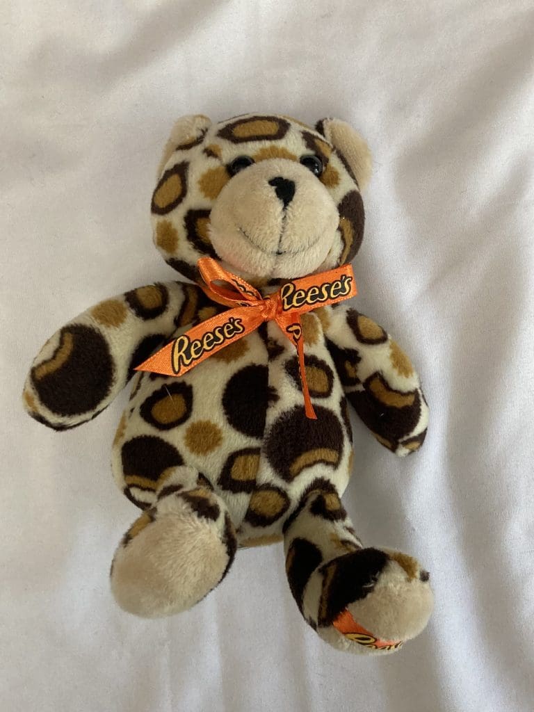My eBay Finds for April 2025 Galerie's Reese's Bear Plush