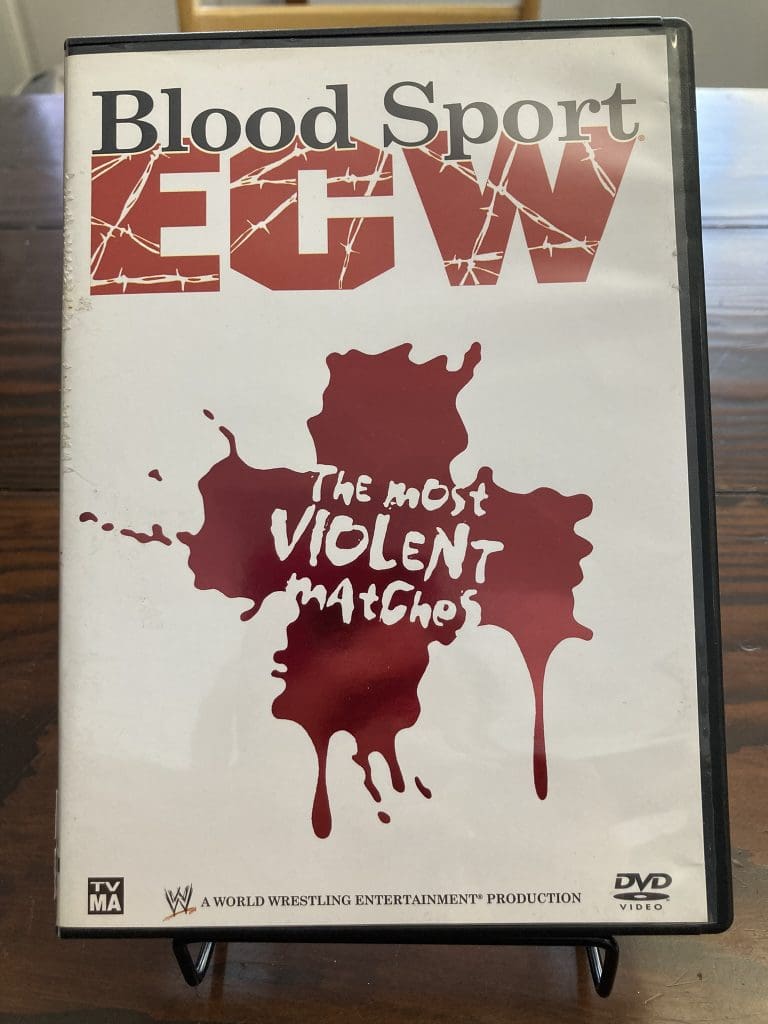 My eBay Finds for April 2025 WWE Blood Sport ECW The Most violent matches DVD
