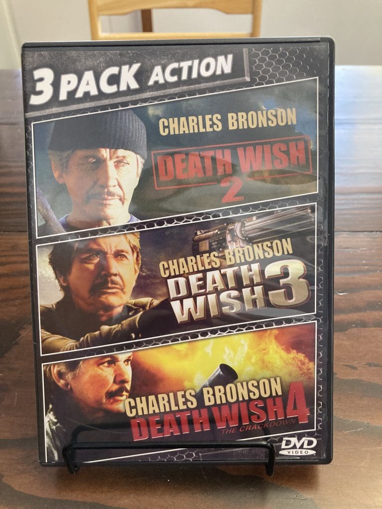 My eBay Finds for April 2025 Death Wish 2,3,4 DVD