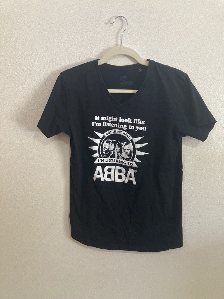 My eBay Finds for April 2025 Abba the Museum Shirt