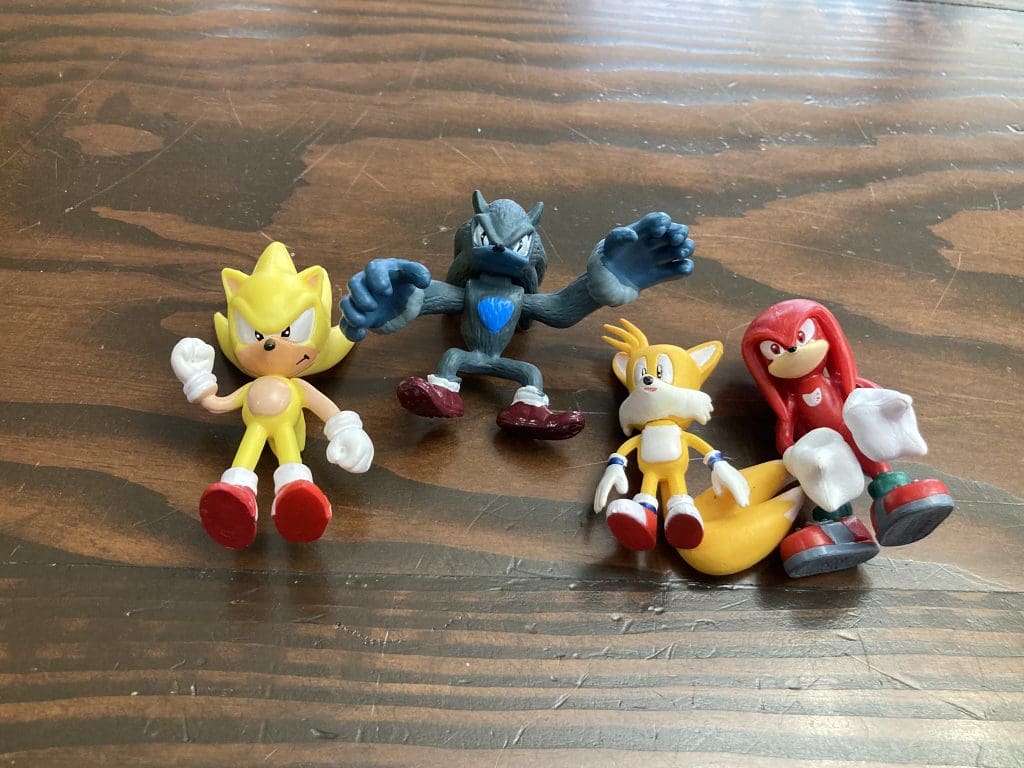 My eBay Finds for April 2025 Sonic the Hedgehog action figures