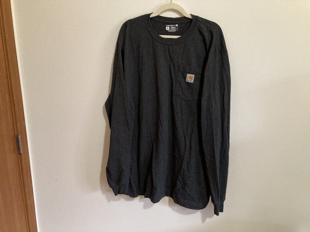 Carhartt XL Tall Loose Fit gray long sleeve shirt