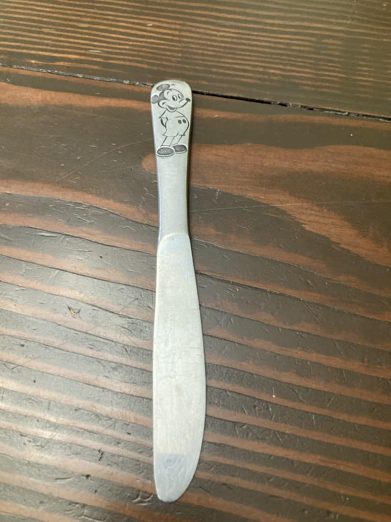 Mickey Mouse Butter Knife Stainless