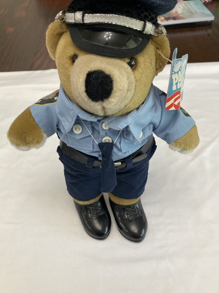 1994 US Customs inspector patriot bear plush