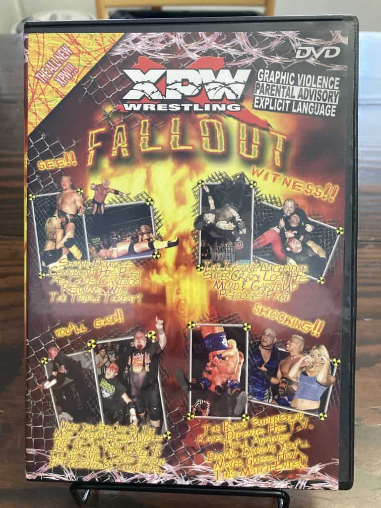 My eBay Finds for August 2025 XPW Wrestling Fallout DVD