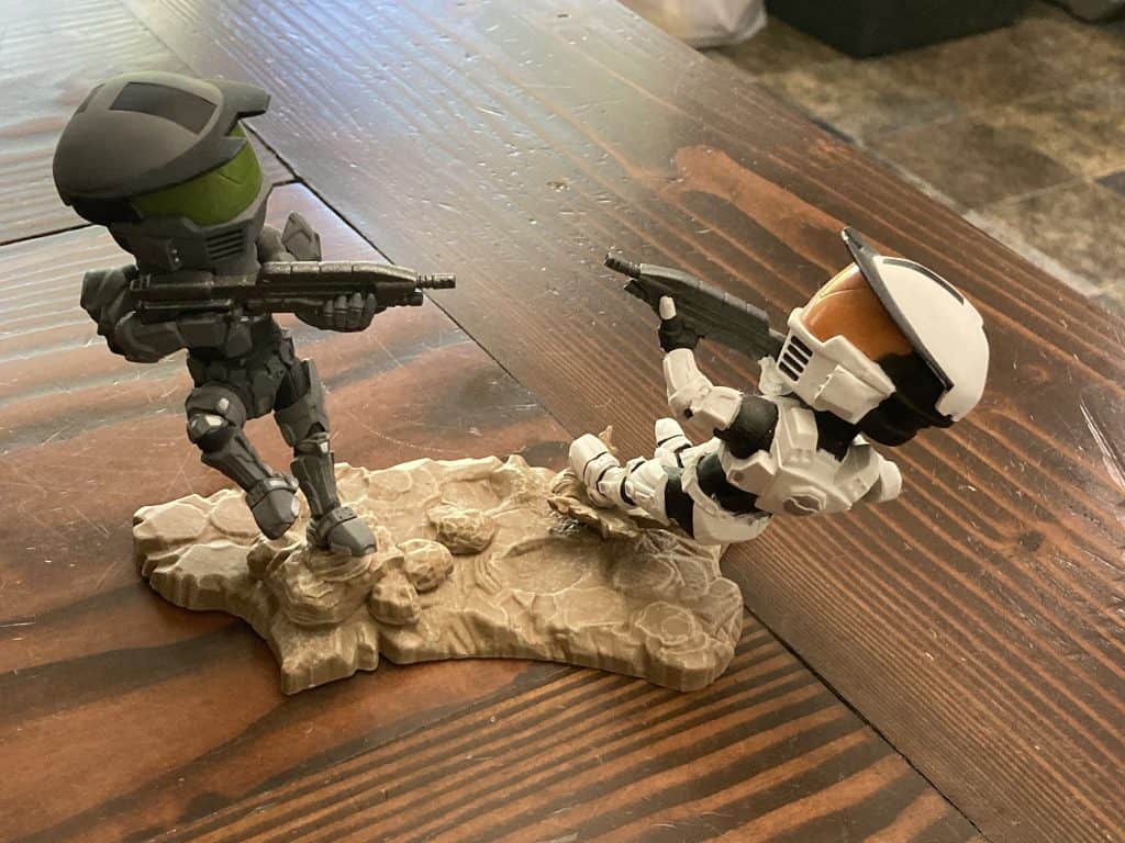 My eBay Finds for August 2025 Halo Two Microsoft 2017 Soldiers on Base