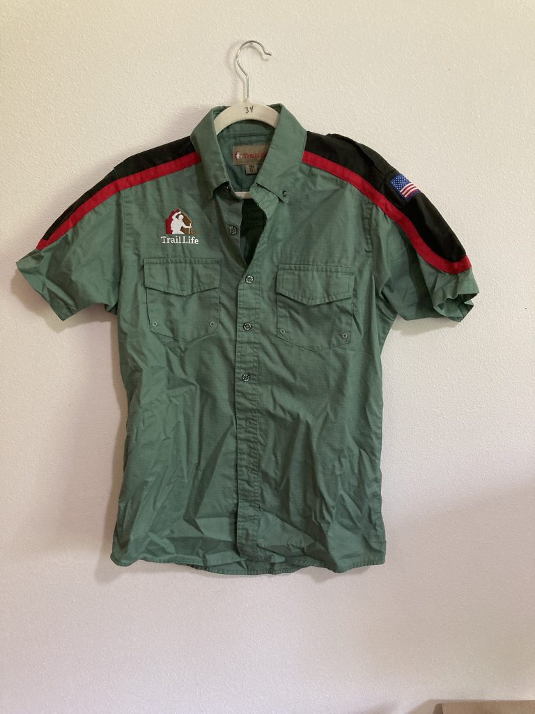 Trail Life Green Shirt Size SM