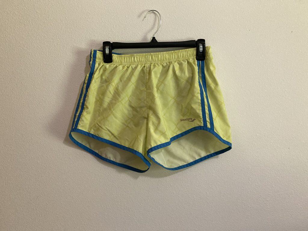 Saucony Yellow Women Shorts