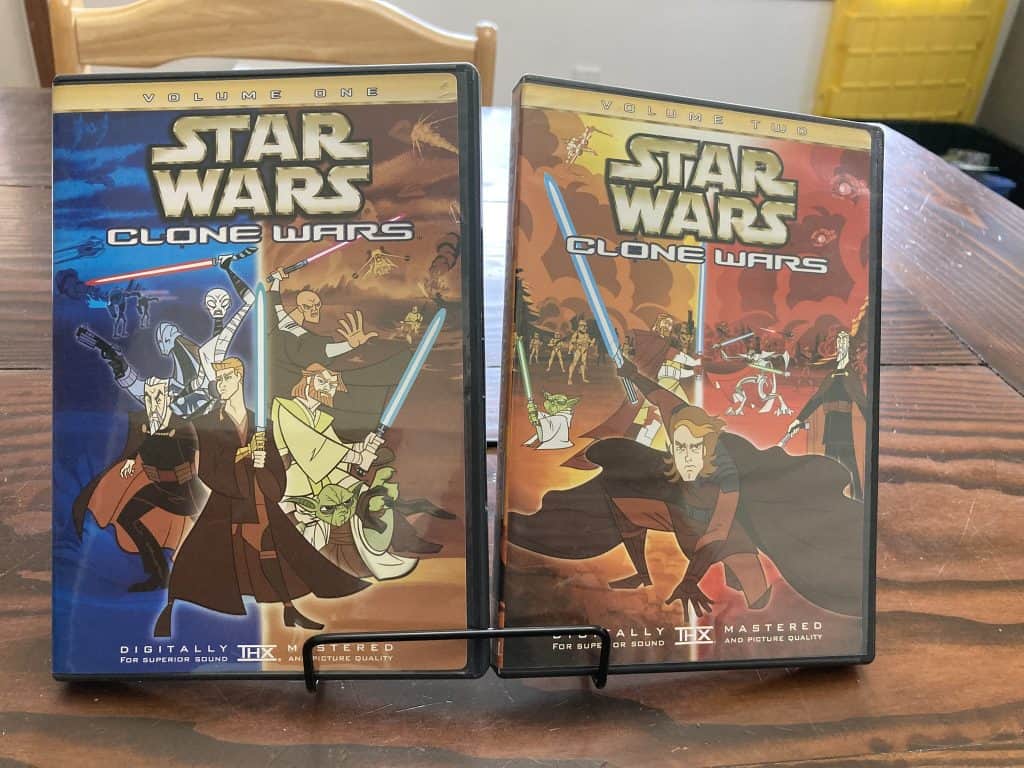 Star Wars Clone Wars Vol 1 & 2 DVD