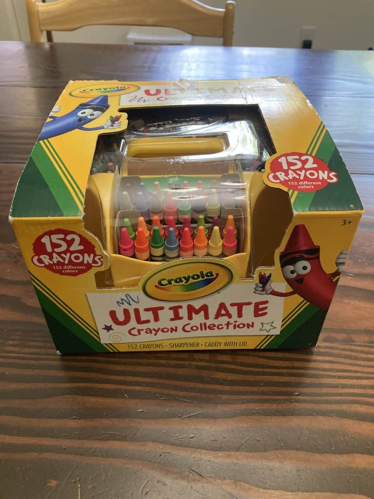 Ultimate Crayon Collection with Sharpener